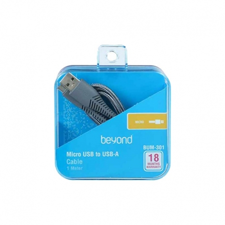 کابل شارژر 1 متری micro usb فست شارژر بیاند Beyond