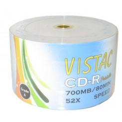 CD خام پرینتیبل Vistac شرینگ 50 تایی