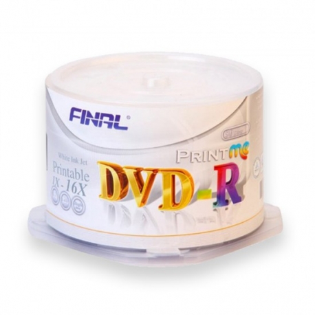 دی وی دی خام پرینتیبل فینال پک 50 عددی