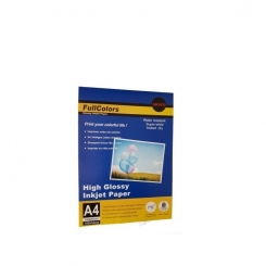 کاغذ فتو گلاسه فول کالرز سایز A4 وزن 115 گرم